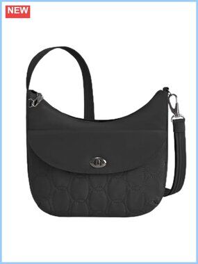 Anti-Theft Crossbody Bag Slash Resistant RFID Locking Zip Travel Purse